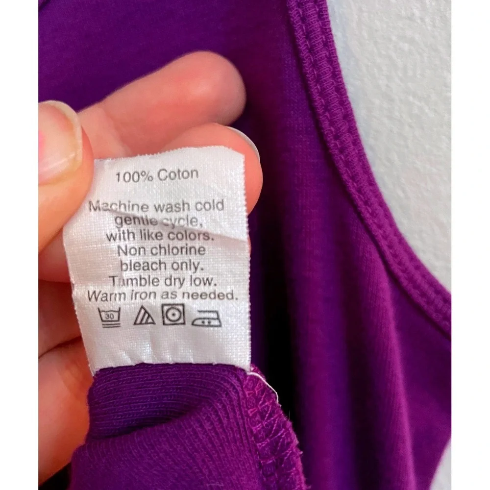 J.Crew Soft Knit Scoopneck Tank, Purple Grape